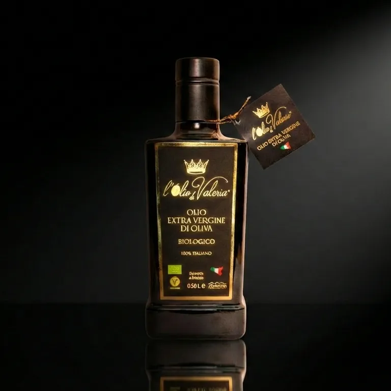 Bottiglia King Quadra Olio Extravergine Biologico Siciliano 250ml 500ml