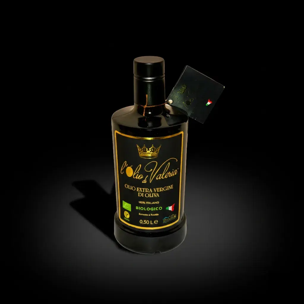 Bottiglia King Rotonda Olio Extravergine di Oliva Biologico Vegano Siciliano
